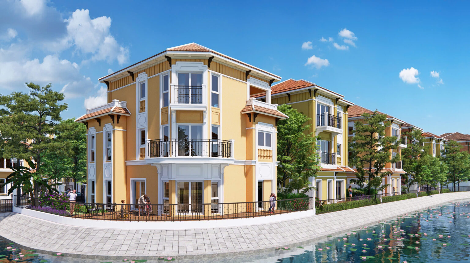 Phối cảnh phân khu tại Eurowindow Light City Thanh Hóa